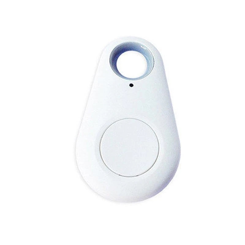 "Vattentät, smidig Bluetooth-spårare för husdjur, kompakt och bärbar design i svart, vit, rosa, grön och blå."