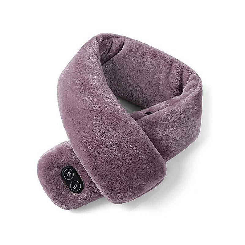 "Vibrerande värmehalsduk i polyester för män och kvinnor, finns i flera färger som rosa och blå. Perfekt för vintern."
