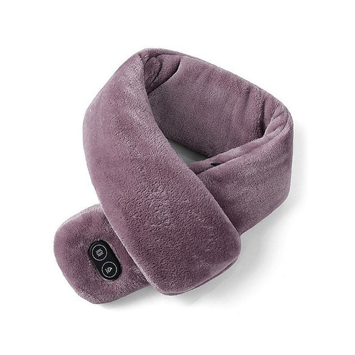 "Vibrerande värmehalsduk i polyester för män och kvinnor, finns i flera färger som rosa och blå. Perfekt för vintern."