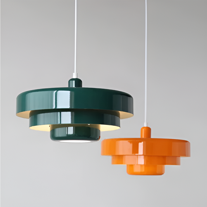 Modern pendellampa med vintage LED-design i aluminium. Höjer din hemförbättring och inredning.