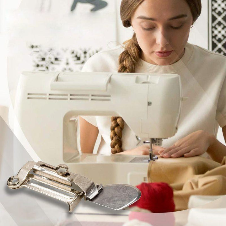 "Vit symaskin för effektiv sömning och precisionsarbete, perfekt för hemmabruk och professionella textilprojekt."