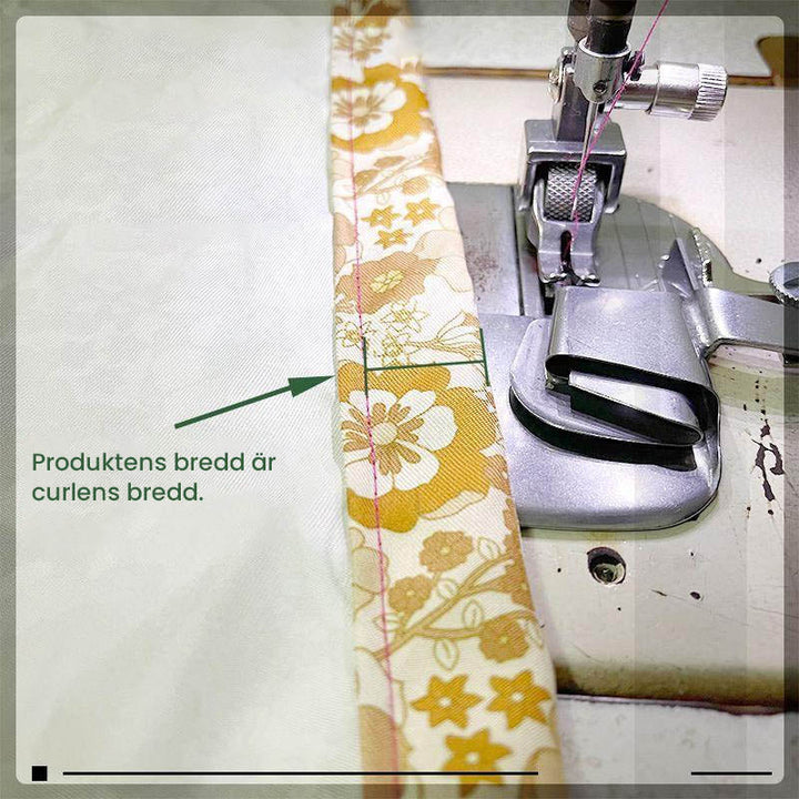 "Vit symaskin för effektiv sömning och precisionsarbete, perfekt för hemmabruk och professionella textilprojekt."