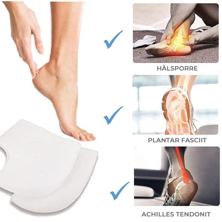 "Vitt silikonhälstöd för unisex, komfortabelt och ergonomiskt, multifunktionell för hälsa och välmående, sett framifrån."