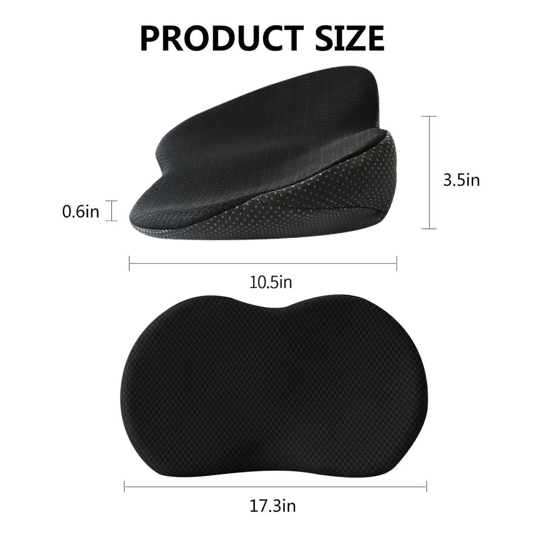 Praktisk bilaccessoar: ergonomisk boosterkudde vuxen för en bekvämare körning.