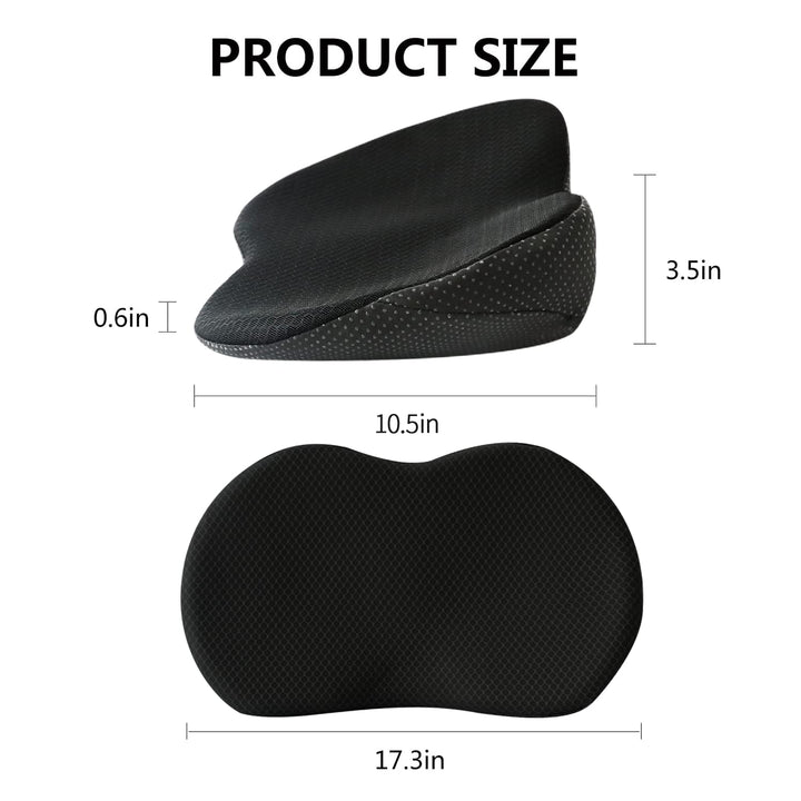 Praktisk bilaccessoar: ergonomisk boosterkudde vuxen för en bekvämare körning.