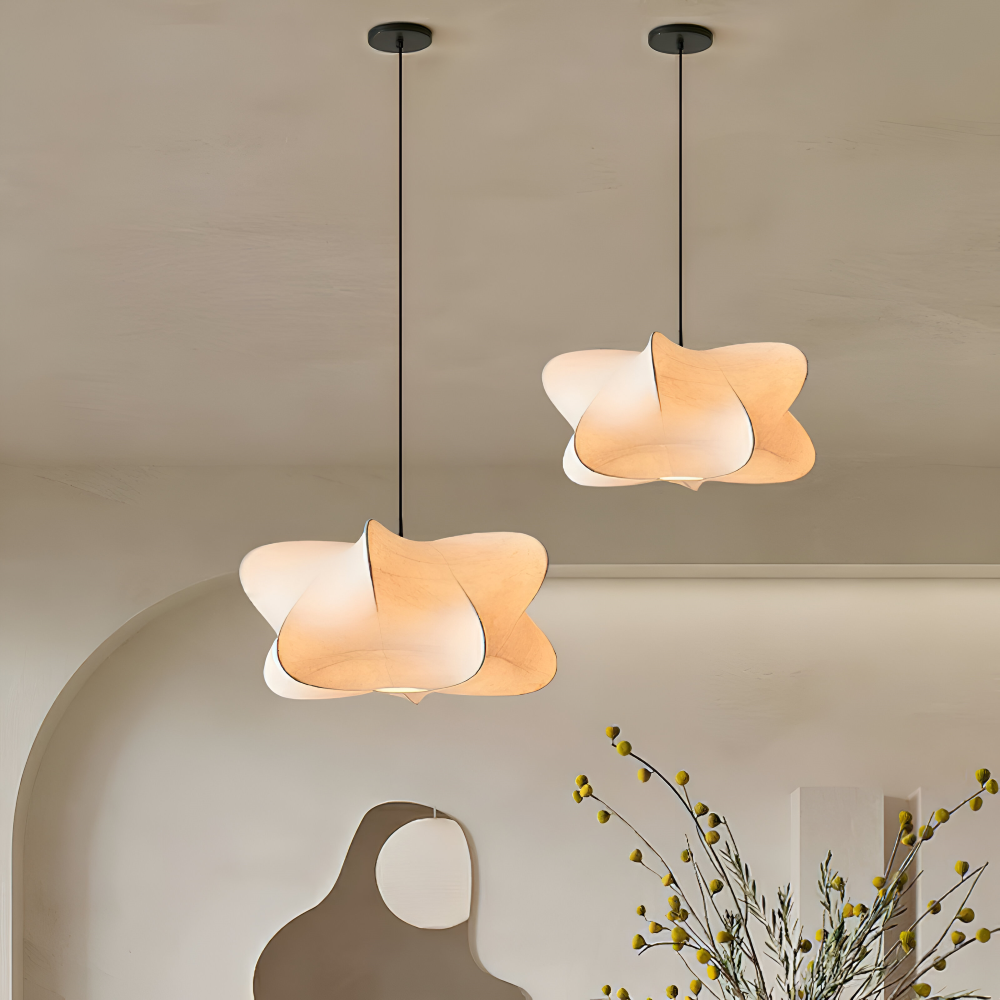 Wabi Sabi pendellampa. Unik taklampa för en modern inredning.