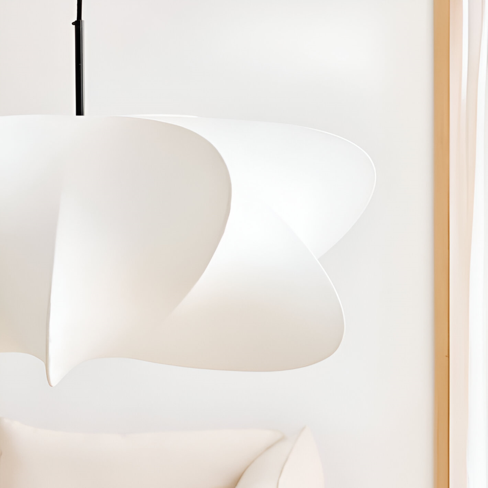 Taklampa för stämningsfulla kvällar. Wabi Sabi design, dimbar.