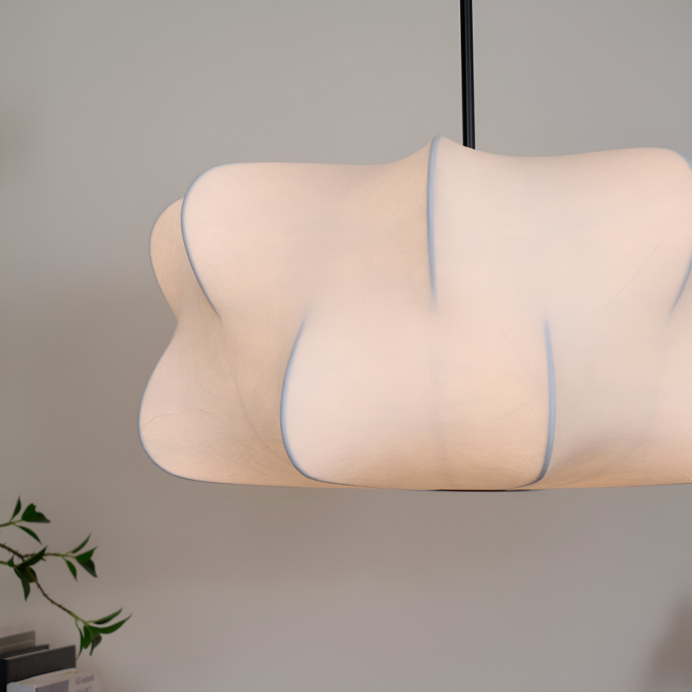 Modern Wabi Sabi pendellampa. Höjer stämningen i vilket rum som helst.