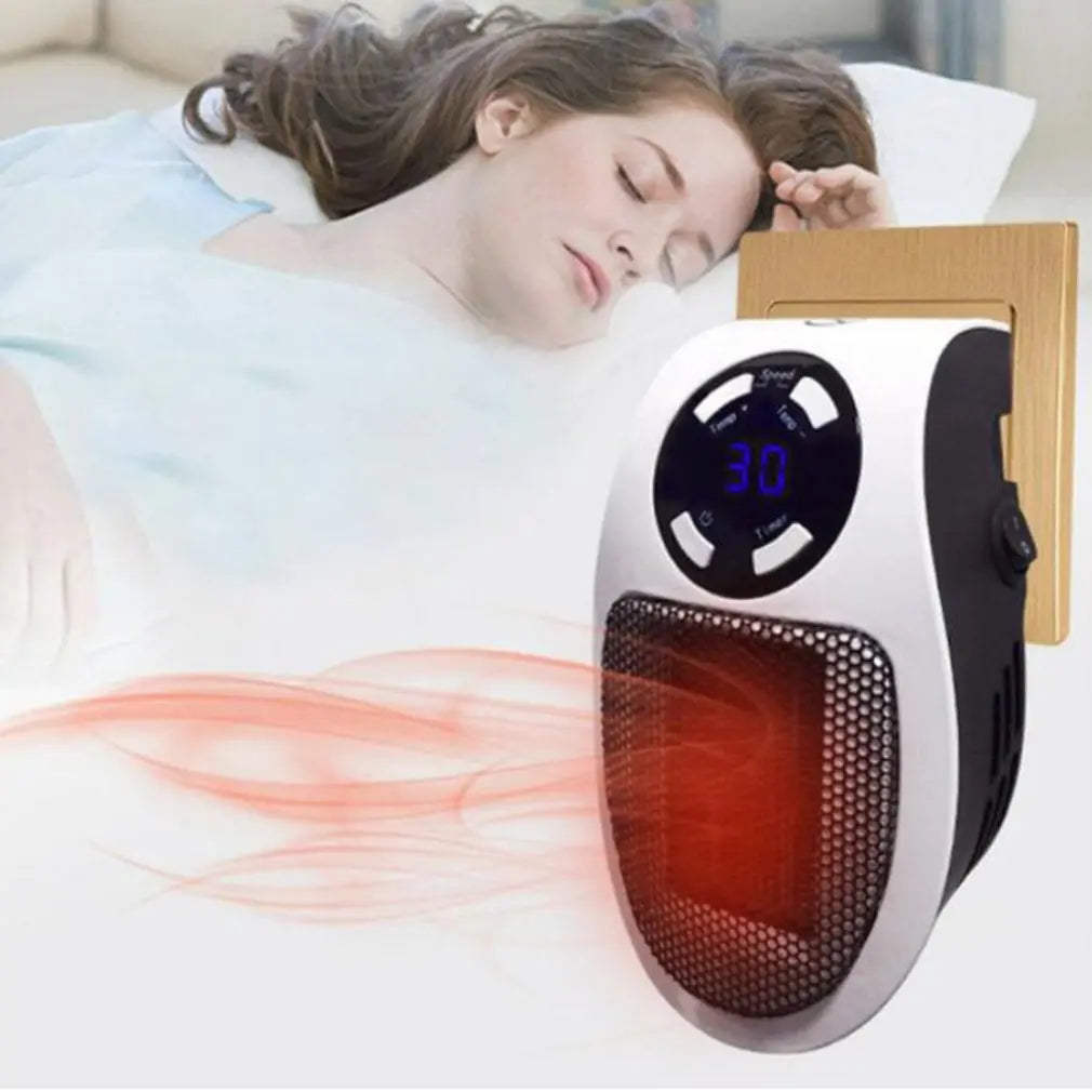 WonderWarmer elektrisk rumsvärmare. Kompakt och säker för hela familjen, perfekt för extra värme i barnrummet.